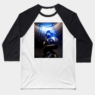 Curves in Space: Afrofuturistic Tee T-Shirt Baseball T-Shirt